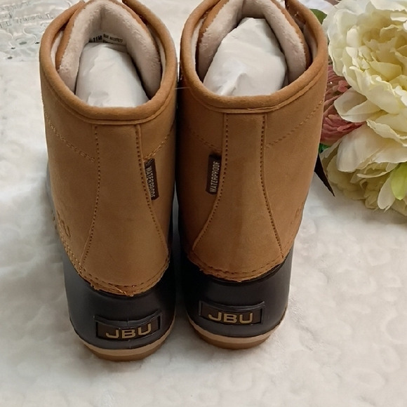 Jambu Men's Size 11 Waterproof Tan and Brown Boots - Picture 3 of 6